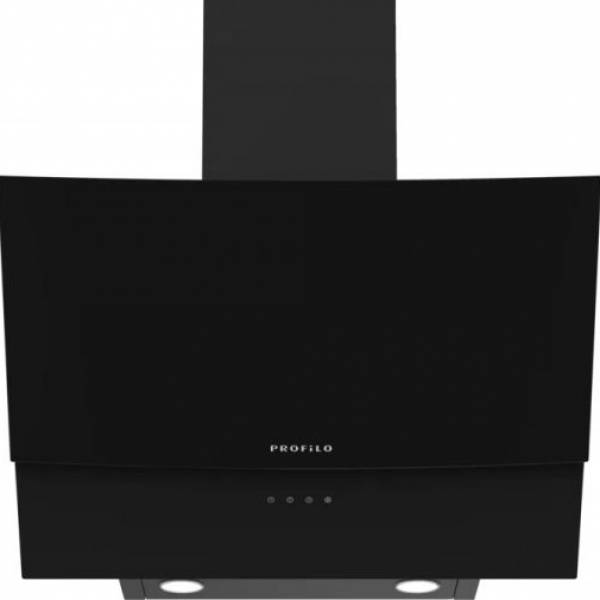 Profilo DVE6G560 Duvar Tipi Davlumbaz Siyah Cam