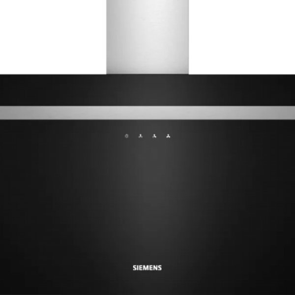 SIEMENS LC95FCJ60T iQ300 Duvar Tipi Davlumbaz 90 cm Siyah Cam
