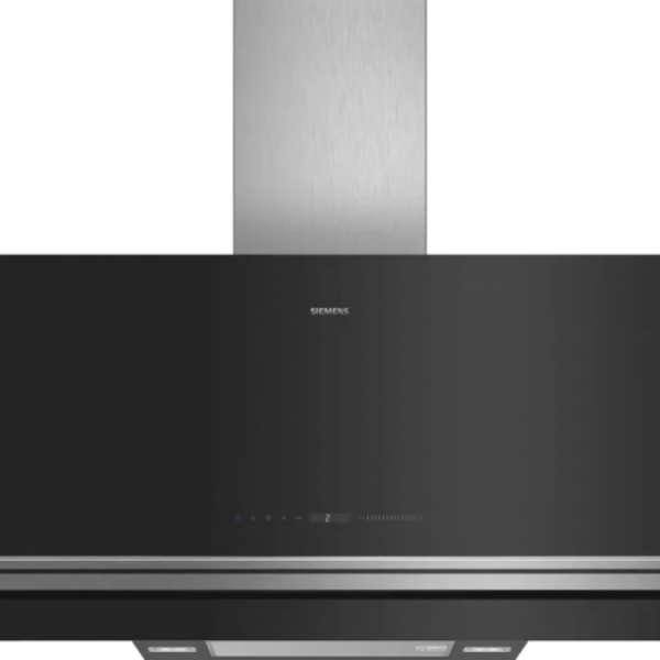 SIEMENS LC97FVW60 iQ700 Duvar Tipi Davlumbaz 90 cm Siyah Cam