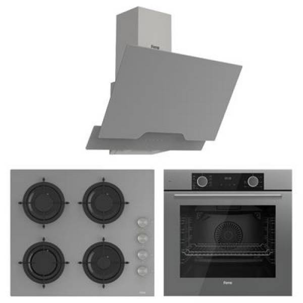 FryArt Gri Ankastre Set