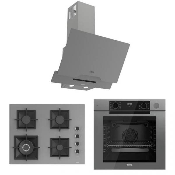 Artline FryArt-Steam Gri Ankastre Set