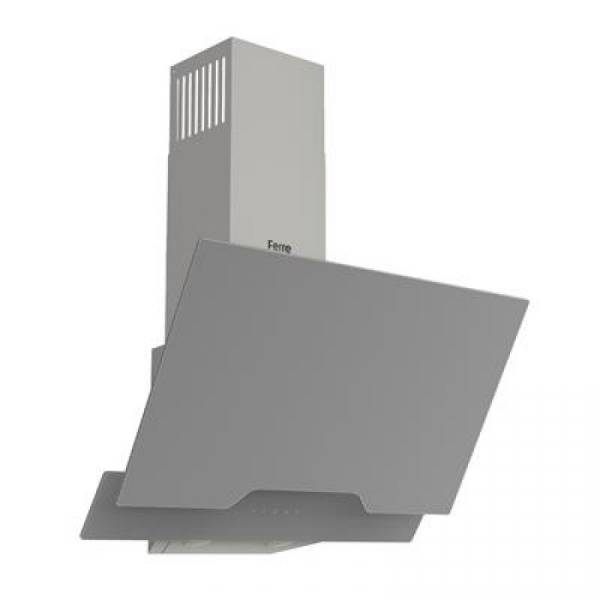 D065 Gri Girintili Ankastre Davlumbaz